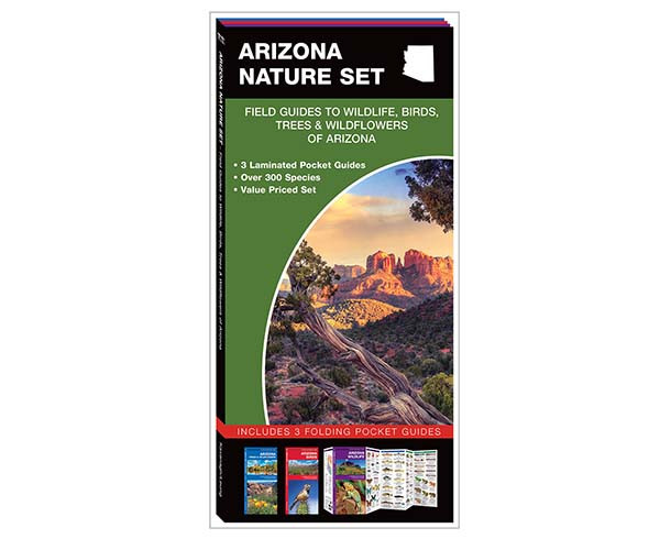 WATERFORD PRESS - Arizona Nature Set (Set of 3 Folding Pocket Guides) (WFP1620051283) 884682006877