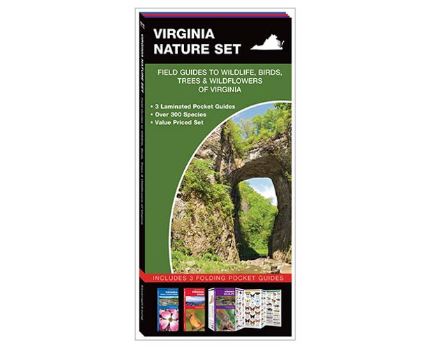 WATERFORD PRESS - Virginia Nature Set (3 pack Folding Pocket Guides) (WFP1620051719) 884682007300