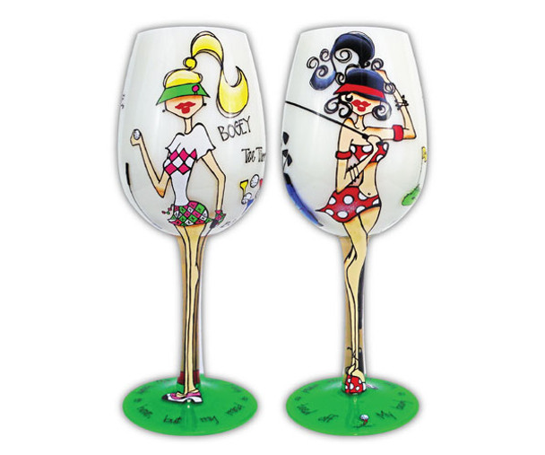 BOTTOM'S UP - 95 AND SUNNY - Wine Glass Fore (WGFORE) 718122027293