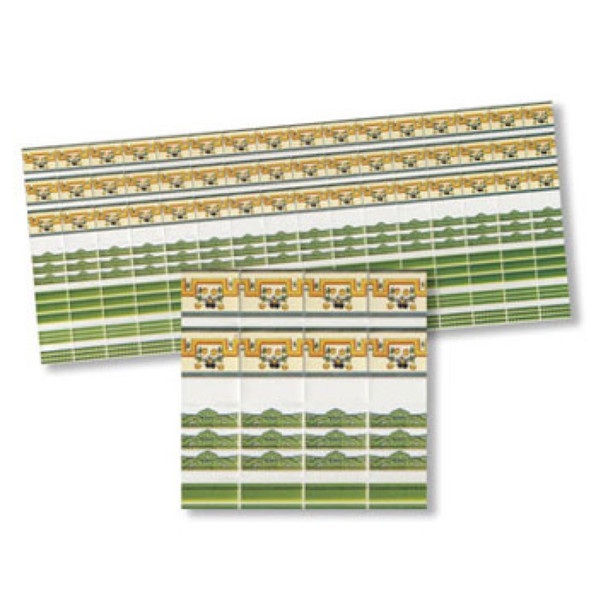 WORLD MODEL - 1" Scale Dollhouse Miniature - Wall Borders (1 piece) (34380)