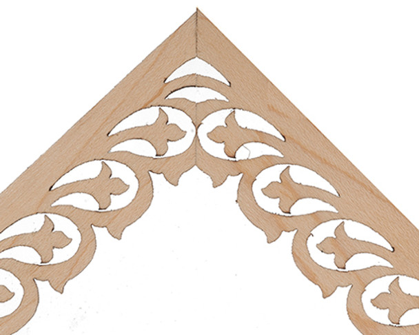 OakridgeStores.com | ALESSIO - Angle Laser Trim 2 Pieces - Dollhouse Miniature (3020A)