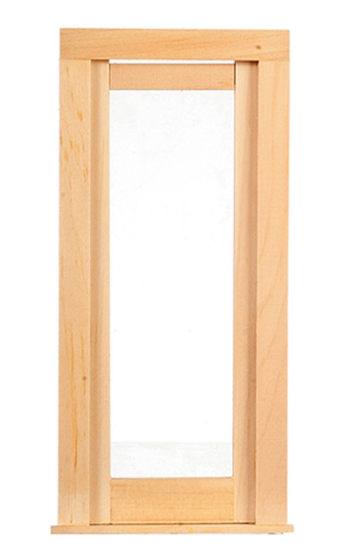 OakridgeStores.com | ALESSIO - Front Door With 1 Glass Panel - Dollhouse Miniature (463)