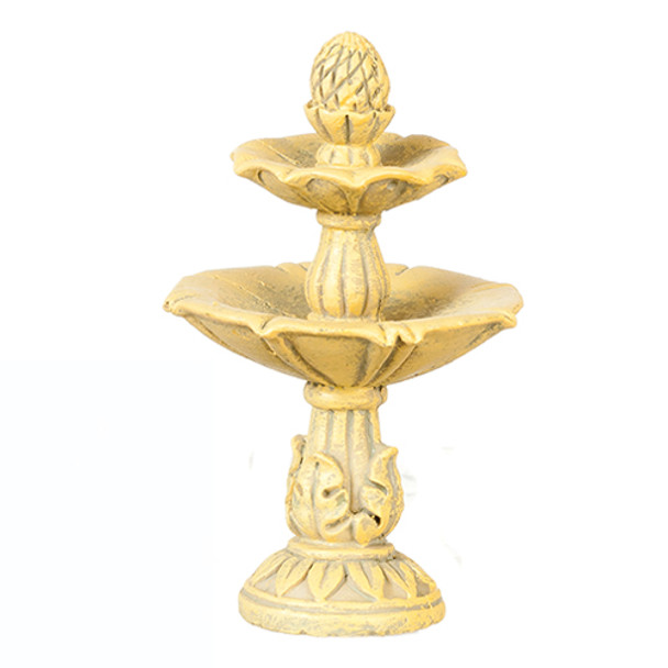 OakridgeStores.com | AZTEC - Bird Bath, Tan - Dollhouse Miniature (B0001TN)
