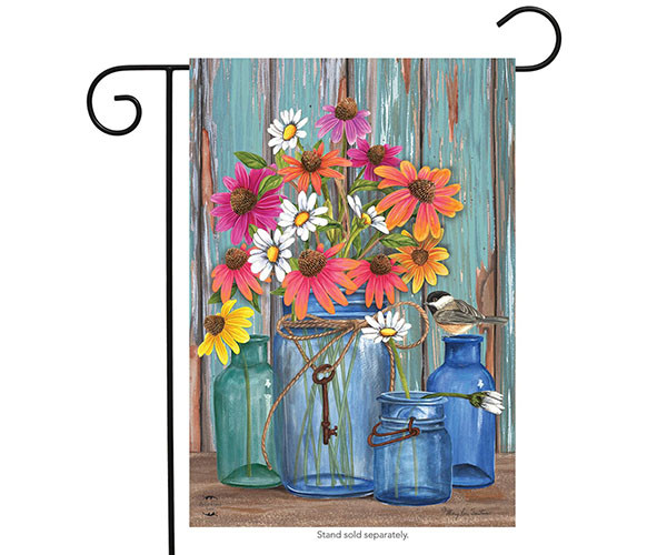 OakridgeStores.com | Briarwood Lane - Farm Fresh Flowers Garden Flag (BLG00639) 818138025785