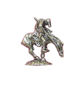 OakridgeStores.com | Carrudus - End Of The Trail Statue, Sterling - Dollhouse Miniature (SC1012)