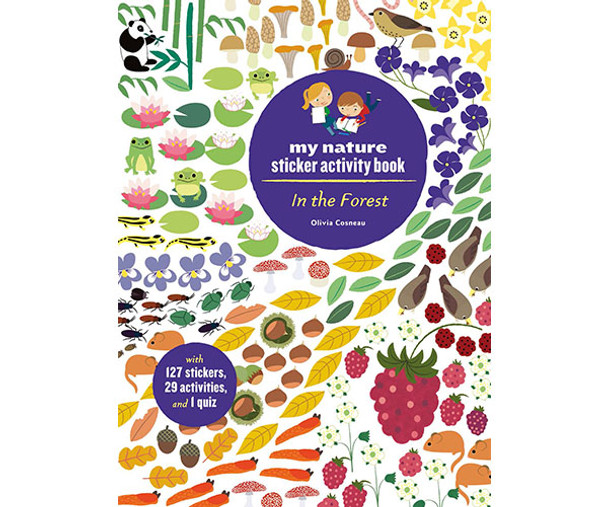 OakridgeStores.com | Chronicle Books - In the Forest My Nature Sticker Activity Book (CB9781616897857) 9781616897857