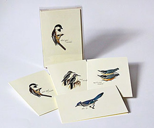OakridgeStores.com | EARTH SKY + WATER - Peterson Bird Notecard Assortment III (2 each of 4 styles) (LEWERSNC22) 740620901461