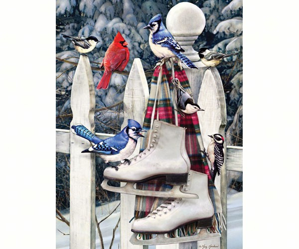 OakridgeStores.com | Outset Media Games - Birds with Skates 500 piece Puzzle (OM85026) 625012550261