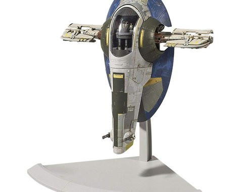 OakridgeStores.com | BANDAI Star Wars 1/144 Slave I (Jango Fett Ver) Plastic Space Craft Model Kit (BAN215637)
