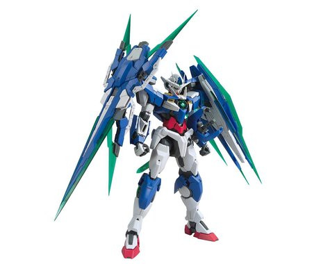 OakridgeStores.com | BANDAI Spirits 1/100 MG Gundam 00 QAN(T )Full Saber Mobile Suit Plastic Action Figure Model Kit (BAS5055328)