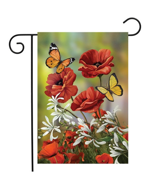 OakridgeStores.com | Briarwood Lane - Hello Spring Butterflies Garden Flag (BLG01223) 840011612782
