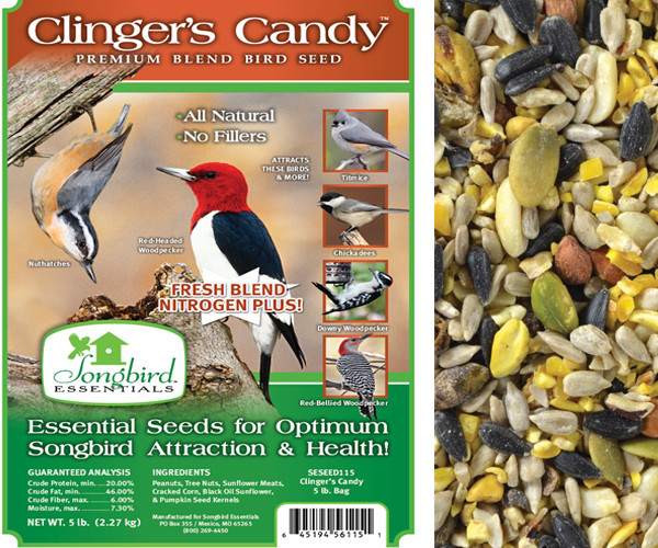 OakridgeStores.com | SE Seed - Clinger's Candy, Bird Seed 5 lb. bag (SESEED115GC) 645194561151