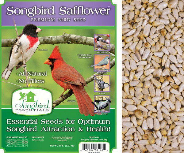 OakridgeStores.com | SE Seed - Songbird Safflower, Bird Seed 5 lb. bag (SESEED145GC) 645194561458