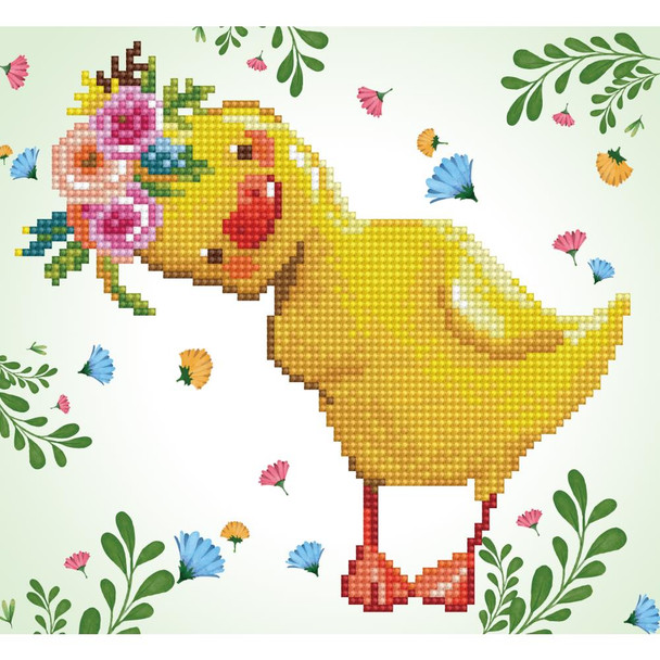 OakridgeStores.com | Diamond Dotz Diamond Embroidery Facet Art Kit 9"X9.8" - Daisy (DD3031) 4895225913114