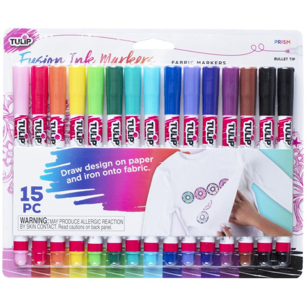 OakridgeStores.com | Tulip - Sublimation Fabric Markers 15/Pkg - Prism (44260) 017754442604
