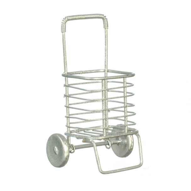 OakridgeStores.com | Silver Grocery Pull Cart (AZEIWF613)