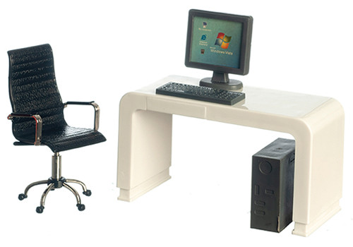 OakridgeStores.com | Desk, Chair, Computer Set (AZT5882)