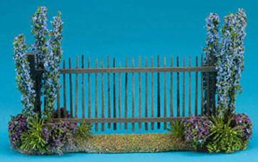 OakridgeStores.com | Fence with Blue Flowers (CAFB)