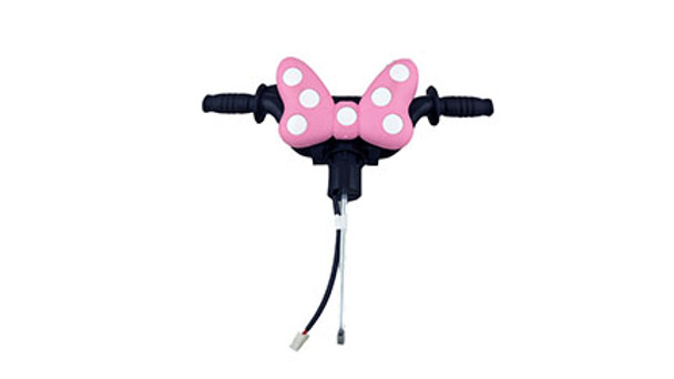 OakridgeStores.com | POWER WHEELS - 3900-6366 Handlebar Assembly with Switch & Bow for Minnie Mouse Lil Quad