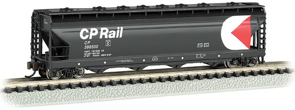 OakridgeStores.com | BACHMANN - N Scale - CP Rail #892056 - ACF 56' 4-Bay Center Flow Hopper 022899175652