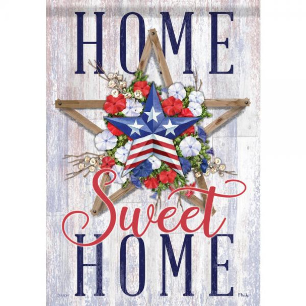 OakridgeStores.com | CARSON HOME ACCENTS - Patrioctic Layers Garden Flag (12.5in x 18in) 096069495604