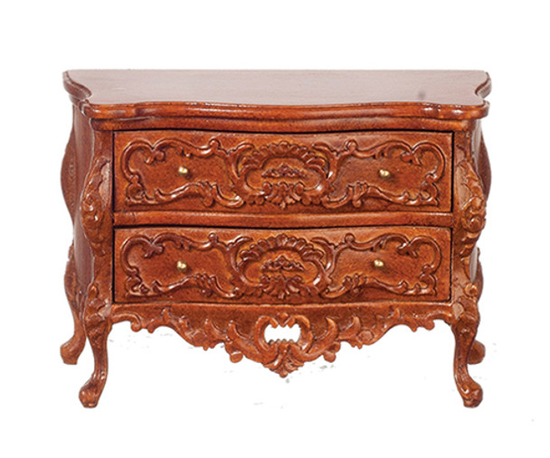 OakridgeStores.com | AZTEC - Louis Xv Credenza - Walnut - 1" Scale Dollhouse Miniature (JJ31016WN)