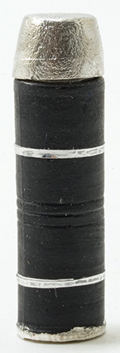 OakridgeStores.com | SIR THOMAS THUMB - Black Thermos - 1" Scale Dollhouse Miniature (625)
