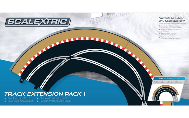 OakridgeStores.com | SCALEXTRIC - Track Extension Pack 1 1:32 Scale Slot Car (C8510) 5010963585105