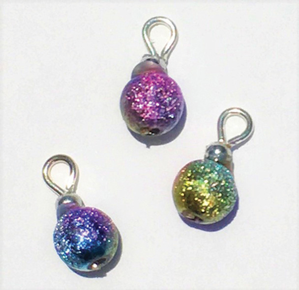 OakridgeStores.com | Creative Little Details - Peacock Blue Ornaments - 3 pcs - 1" Scale Dollhouse Miniature (2110) OakridgeStores.com | Creative Little Details - Peacock Blue Ornaments - 3 pcs - 1" Scale Dollhouse Miniature (2110)