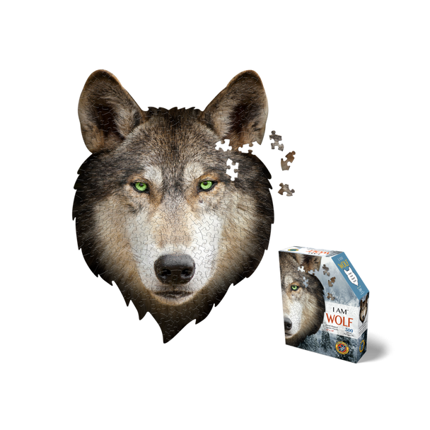 OakridgeStores.com | MADD CAPP - I Am Wolf 300 pc Puzzle (6001) 040232546693