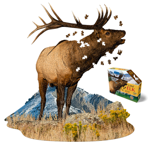 OakridgeStores.com | MADD CAPP - I Am Elk 1000 pc Puzzle (7002) 040232569449