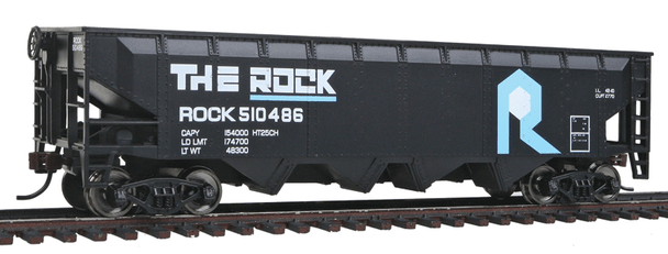 OakridgeStores.com | Walthers - HO Scale Offset Hopper - Ready to Run - Rock Island (1423) 616374106073