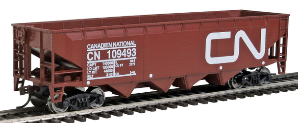 OakridgeStores.com | Walthers - HO Scale Offset Hopper - Ready to Run - Canadian National (1424) 616374120833