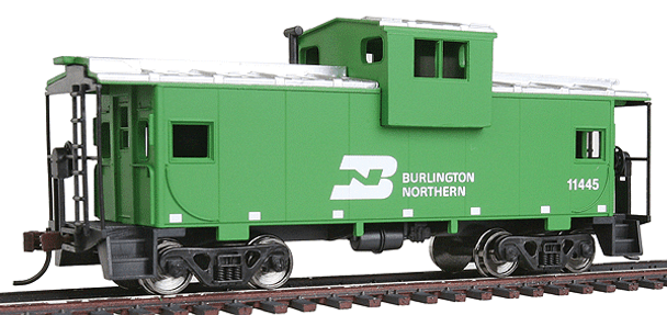 OakridgeStores.com | Walthers - HO Scale Wide-Vision Caboose - Ready to Run - Burlington Northern (1501) 616374085637