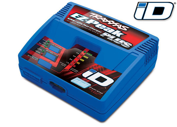 OakridgeStores.com | TRAXXAS - EZ-Peak Plus 4-amp NiMH/LiPo (2S/3S) Fast Chargerwith iD Auto Battery Identification (2970) 020334297006