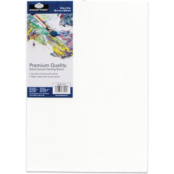OakridgeStores.com | ROYAL BRUSH - essentials Premium Canvas Board - 10"X14" (CNB1014) 090672369017