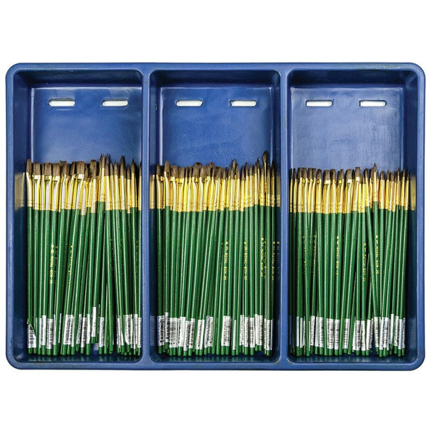 OakridgeStores.com | ROYAL BRUSH - Natural Camel Hair Brush Assortment - 144 piece Display (ECOMB144) 090672007735