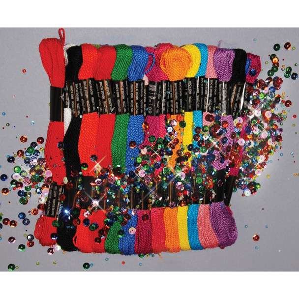 OakridgeStores.com | Design Works - Zenbroidery Stitching Trim Pack - 36 per Package - Basics (DW4021) 021465040219
