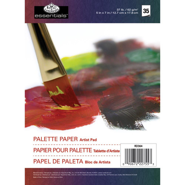 OakridgeStores.com | ROYAL BRUSH - essentials Palette Artist Paper Pad 5"X7" - 35 Sheets (RD364) 090672227553