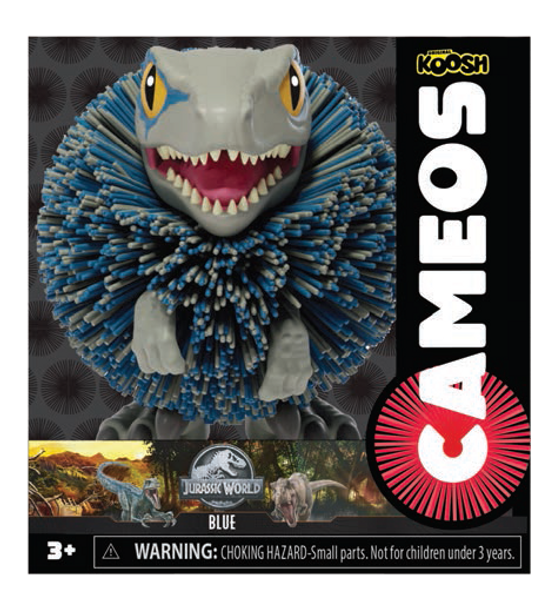 OakridgeStores.com | PLAYMONSTER - Original Koosh Cameos - Jurassic World - Velociraptor Dinosaur Figure (9219) 093514092197