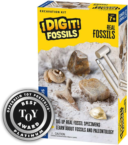 OakridgeStores.com | THAMES & KOSMOS - I Dig It! Fossils - Real Fossils - Mini Paleontology Excavation Science Kit (630461) 814743013209
