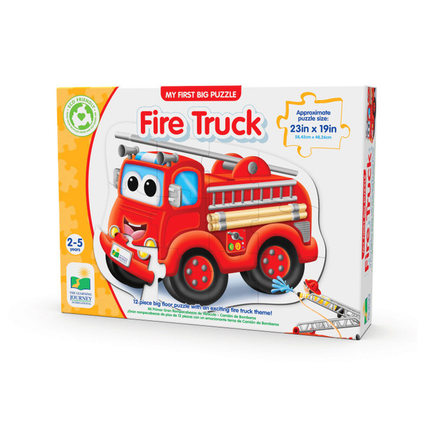 OakridgeStores.com | THE LEARNING JOURNEY - My First Big Vehicle Floor Puzzle - Fire Truck (127957) 657092127957