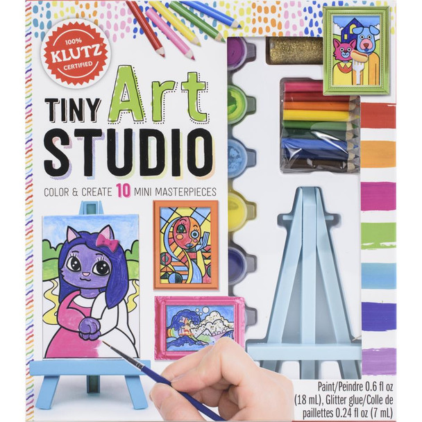 OakridgeStores.com | Klutz - Tiny Art Studio Book Craft Kit (K864389) 730767643898