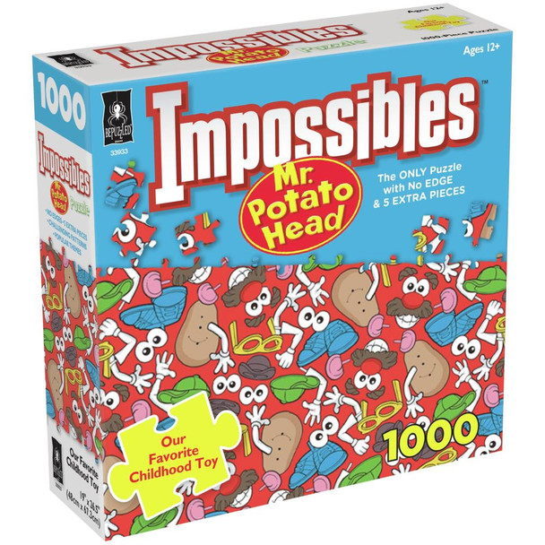 OakridgeStores.com | University Games - BePuzzle Impossibles Jigsaw Puzzle 750 Pieces - Impossibles- Mr. Potato Head (33933) 023332339334