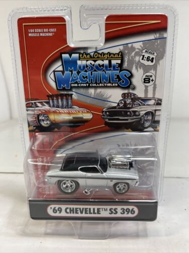RESALE SHOP - Muscle Machines 1:64 69 Chevy Chevelle SS 396 #71151