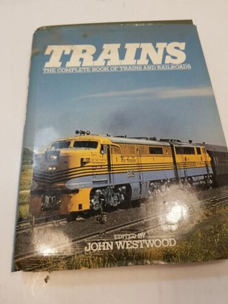 RESALE SHOP - Trains - Complete Book Of Trains And Railroads  By John Westwood 1979-used