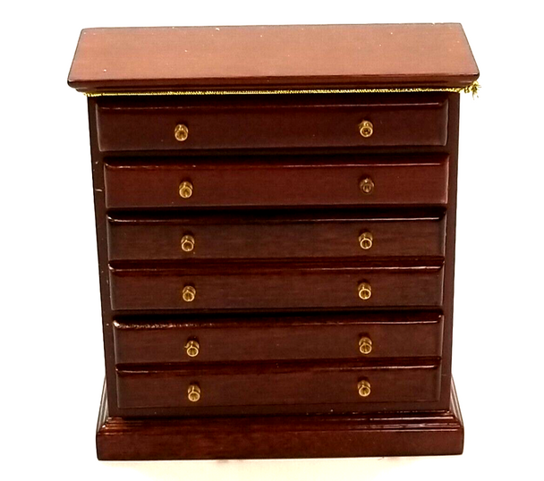 RESALE SHOP - Bombay 1:12 Haberdasher Credenza Dresser Brown Wood (1999) 1844579 - NIB