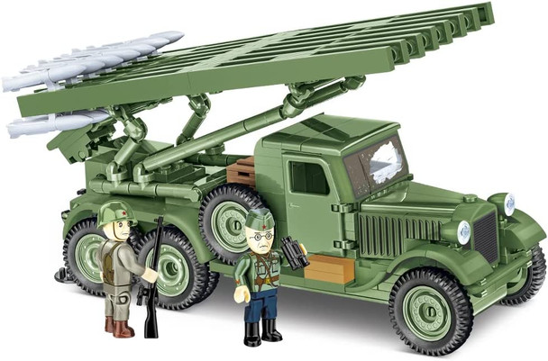 OakridgeStores.com | COBI Historical Collection WWII BM-13 Katyusha ZIS-6 Construction Block Set (2280) 5902251022808