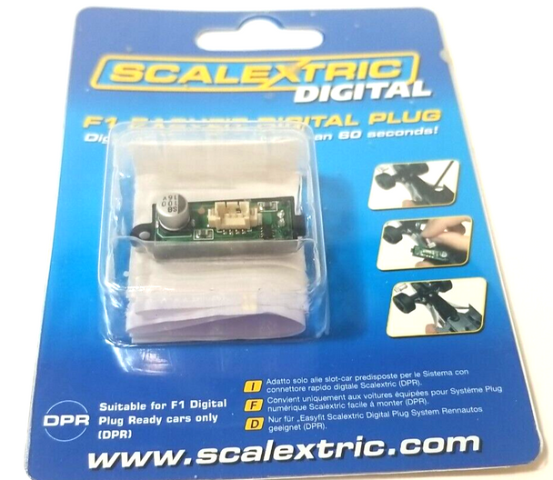 RESALE SHOP - Scalextric 1:32 Slot Car #C8516 Easyfit Digital Plug for F1 DPR Cars Only - NIB