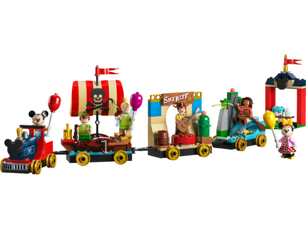 OakridgeStores.com | LEGO Disney Celebration Train Building Brick Play Set - 200 Piece (43212) 653619378420